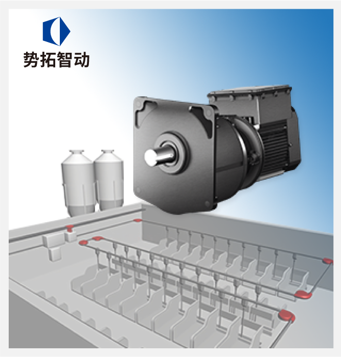智能稀土永磁塞盤料線電機